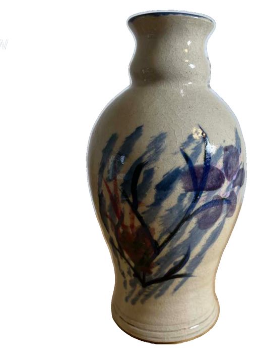 Vintage Monique Duclos New Brunswick Hand-Thrown Art Pottery Vase